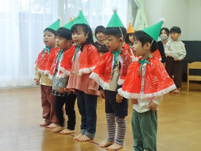 さんいく保育園清澄白河クリスマス会