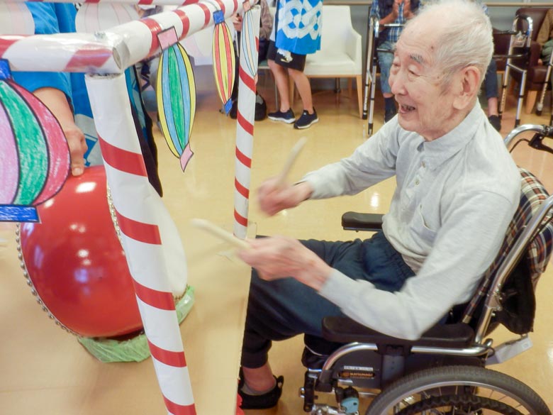 〈ケアハウス〉夏祭り
