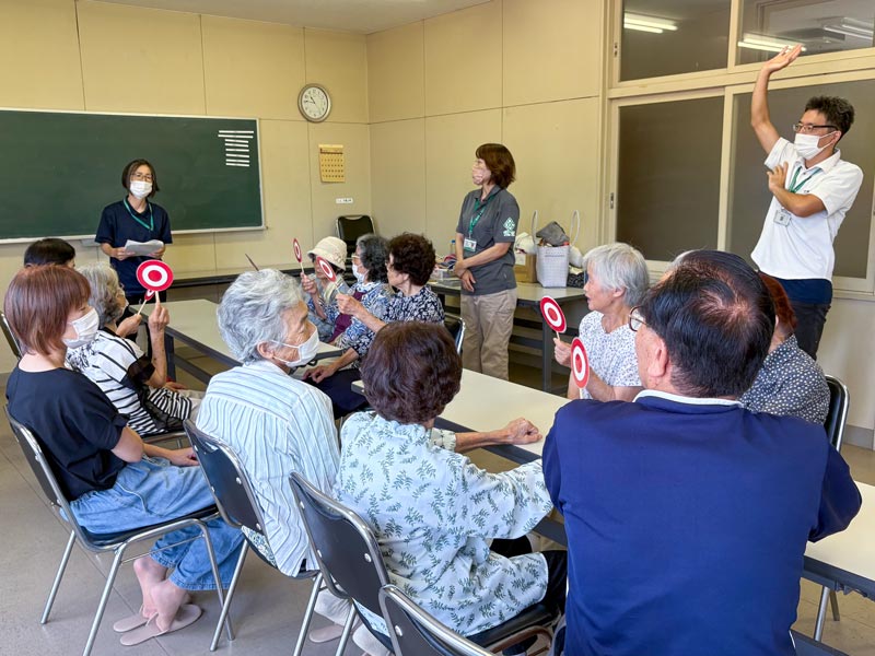 地区のサロンへ参加しました