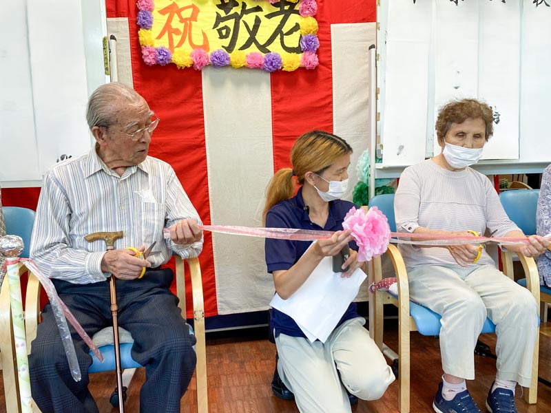 デイの敬老祝会