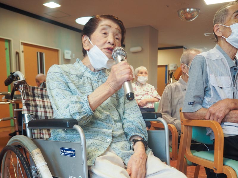 特養の敬老祝会