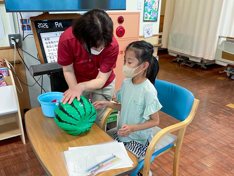 夏休みの宿題〈デイサービス〉
