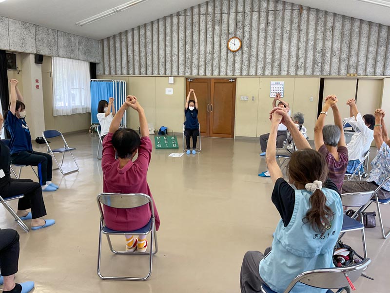 市内のサロン「ちょっくら処萩間」に参加してきました